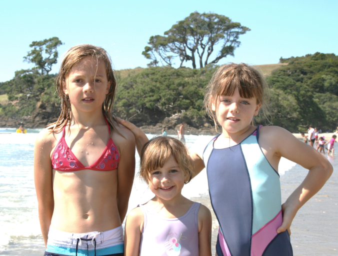 Breaking the journey up at Waipu Cove.